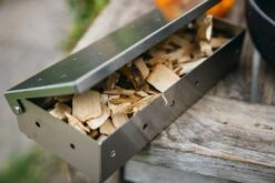 Jay Hill BBQ Smoker Box / Rookbox - RVS - 22 X 9 X 4 Cm -Speciaalzaken Voor Keukengerei Smokebox Rookhout 1