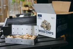 Jay Hill BBQ Smoker Box / Rookbox - RVS - 22 X 9 X 4 Cm -Speciaalzaken Voor Keukengerei Smokebox Rookhout 7