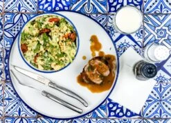 Laguiole Style De Vie Steakmessen Premium Line RVS 6 Stuks -Speciaalzaken Voor Keukengerei Style de Vie locatieshoot oktober 077