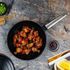 Westinghouse Koekenpan Performance - Blissful Black - ø 28 Cm - Standaard Anti-aanbaklaag -Speciaalzaken Voor Keukengerei WCFP0095024BK 8 1