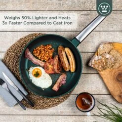 Westinghouse Koekenpan Performance - Gracious Green - ø 28 Cm - Standaard Anti-aanbaklaag 16 Westinghouse Koekenpan Performance - Gracious Green - ø 28 Cm - Standaard Anti-aanbaklaag -Speciaalzaken Voor Keukengerei WCFP0095024SG 2 1