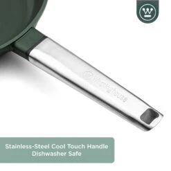 Westinghouse Grillpan Performance - Gracious Green - 28 X 28 Cm - Standaard Anti-aanbaklaag -Speciaalzaken Voor Keukengerei WCFP0095G28SG 5