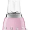 SMEG Smoothie Blender - Compact - Roze - 600 Ml - PBF01PKEU -Speciaalzaken Voor Keukengerei WEB PBF01PKEU