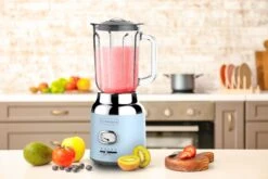 Westinghouse Blender Retro Collections - Blauw - 1.5 Liter - WKBE221BU 6 Westinghouse Blender Retro Collections - Blauw - 1.5 Liter - WKBE221BU -Speciaalzaken Voor Keukengerei WKBE221BU Table Blender BLUE Lifestyle