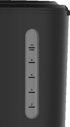 Westinghouse Filter-koffiezetapparaat Basic RVS - 1.25 Liter - WKCM621SS -Speciaalzaken Voor Keukengerei WKCM621 water level gauge 2