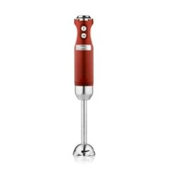 Westinghouse Staafmixer Retro Collections - 600 W - Cranberry Red - WKHBS270RD -Speciaalzaken Voor Keukengerei WKHBS270RD Retro Hand Blender 1 600x600 1