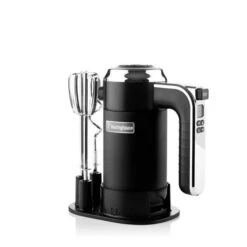 Westinghouse Handmixer Retro Collections - 6 Standen - Liquorice Black - WKHM250BK -Speciaalzaken Voor Keukengerei WKHM250BK Retro Hand Mixer 1 600x600 1
