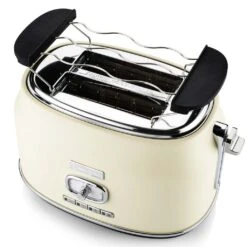 Westinghouse Broodrooster Retro Collections - 2 Sleuven - Vanilla White - WKTTB857WH -Speciaalzaken Voor Keukengerei WKTTB857WH Retro 2 Slice Toaster 3