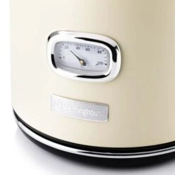 Westinghouse Waterkoker Retro Collections - 2200 W - Vanilla White - 1.7 Liter - WKWKH148WH -Speciaalzaken Voor Keukengerei WKWK148WH Retro Kettle 2 600x600 1