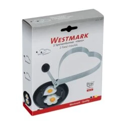 Westmark Ei Bakring Hart - 2 Stuks -Speciaalzaken Voor Keukengerei Westmark Bakvorm Hart 3