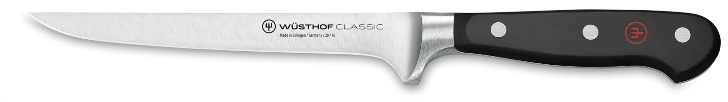 Wusthof Uitbeenmes Classic 16 Cm Flexibel 3 Wusthof Uitbeenmes Classic 16 Cm Flexibel