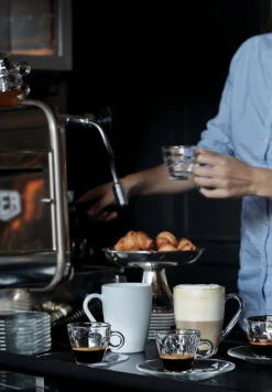 Bormioli Rocco Espresso Glazen Cube - 100 Ml - 6 Stuks -Speciaalzaken Voor Keukengerei a001786