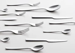 Alessi Gebaksvork Ovale - REB09/16 - Door Ronan & Erwan Bouroullec -Speciaalzaken Voor Keukengerei dezeen Ovale cutlery by Ronan and Erwan Bouroullec for Alessi 12 1 4