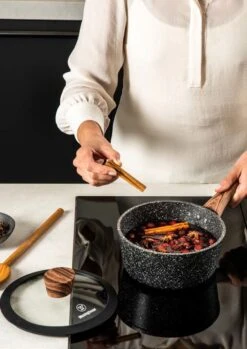 Westinghouse Steelpan Marble Wood - ø 18 Cm / 1.8 Liter 6 Westinghouse Steelpan Marble Wood - ø 18 Cm / 1.8 Liter -Speciaalzaken Voor Keukengerei dgasga