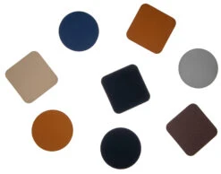 Jay Hill Onderzetters - Vegan Leer - Zwart - ø 10 Cm - 6 Stuks -Speciaalzaken Voor Keukengerei diversen 3 4