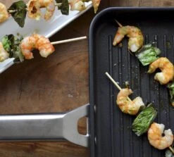 Valira Grillpan Aire - 23 X 23 Cm - Standaard Anti-aanbaklaag -Speciaalzaken Voor Keukengerei grillpansfeerfoto2