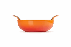 Le Creuset Wokpan / Balti Dish - Oranjerood - ø 24 Cm / 2.7 Liter - Geëmailleerde Anti-aanbaklaag -Speciaalzaken Voor Keukengerei image 1