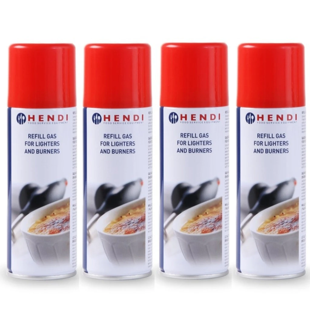 Hendi Gas Navulling 200 Ml - 4 Stuks 3 Hendi Gas Navulling 200 Ml - 4 Stuks