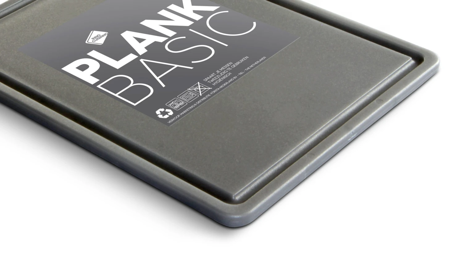 Inno Cuisinno Snijplanken Basic - 35 X 25 Cm - Grijs - 2 Stuks 4 Inno Cuisinno Snijplanken Basic - 35 X 25 Cm - Grijs - 2 Stuks - Afbeelding 2