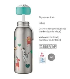 Mepal Schoolbeker Flip-up Campus Unicorn 350 Ml -Speciaalzaken Voor Keukengerei isoleerfles flipup campus usp s nl 2