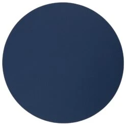 Jay Hill Placemat - Vegan Leer - Grijs / Blauw - Dubbelzijdig - ø 38 Cm -Speciaalzaken Voor Keukengerei jay hill placemat blauw rond