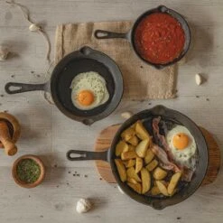 Blackwell Koekenpan - Gietijzer - ø 25 Cm - Zonder Anti-aanbaklaag -Speciaalzaken Voor Keukengerei jh gietijzer 002 2 2