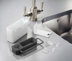 Joseph Joseph Gootsteenorganiser - Caddy - Antraciet -Speciaalzaken Voor Keukengerei joseph joseph gootsteenorganiser sink aid 1
