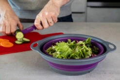 Colourworks Vergiet Paars - ø 24 Cm -Speciaalzaken Voor Keukengerei kfvrregaddvy1vnyo2t0 77379