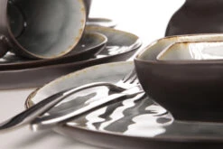 Cosy & Trendy Ontbijtbord Laguna Blue Grey 20 X 16 Cm -Speciaalzaken Voor Keukengerei laguna blue grey cost.jpg 1