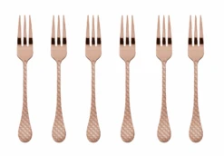 Sambonet Gebaksvorkje Taormina Koper 6 Stuks