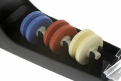 Minosharp Messenslijper / Waterslijper 0550BR Plus 3 -Speciaalzaken Voor Keukengerei minosharp waterslijper 0550BR wieltjes