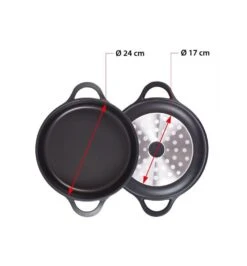 Valira Braadpan Met Deksel Aire - ø 24 Cm / 2.5 Liter -Speciaalzaken Voor Keukengerei non stick short casserole induction 14
