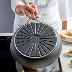 Demeyere Hapjespan Alu Pro 5 - Duraslide Titanium - ø 24 Cm / 3.2 Liter - Standaard Anti-aanbaklaag -Speciaalzaken Voor Keukengerei pdp masonry content demeyere radiant 750x750