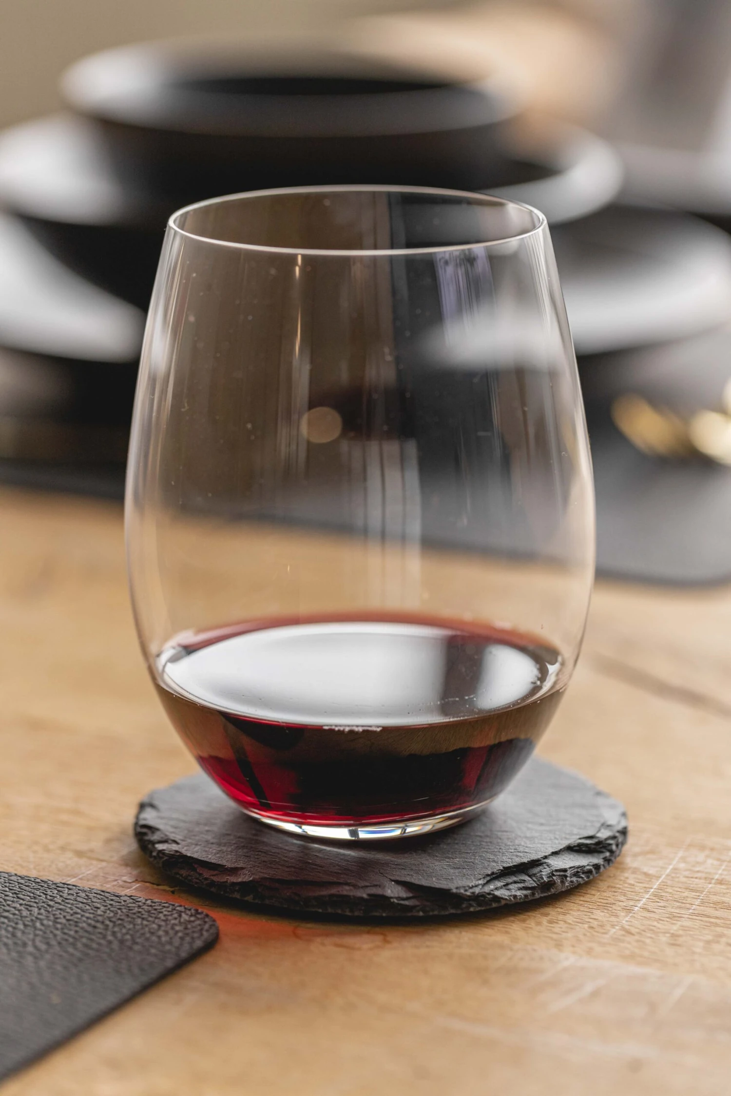 Jay Hill Onderzetters Leisteen - ø 10 Cm - 4 Stuks 4 Jay Hill Onderzetters Leisteen - ø 10 Cm - 4 Stuks - Afbeelding 2