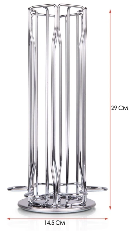 Jay Hill Nespresso Cuphouder - RVS - 42 Stuks 5 Jay Hill Nespresso Cuphouder - RVS - 42 Stuks - Afbeelding 3