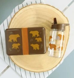 A Little Lovely Company Drinkfles / Waterfles - Beren -Speciaalzaken Voor Keukengerei sbbebr48 lr 4 lunch box bears 1