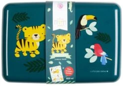 A Little Lovely Company Lunchbox - Jungle Tijger -Speciaalzaken Voor Keukengerei sbjtgr14 lr 10 lunch box jungle tiger