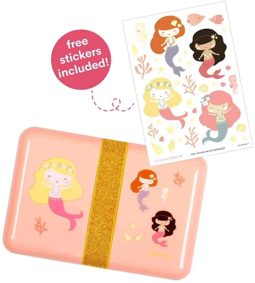 A Little Lovely Company Lunchbox - Zeemeermin 7 A Little Lovely Company Lunchbox - Zeemeermin - Afbeelding 5