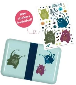 A Little Lovely Company Lunchbox - Monsters -Speciaalzaken Voor Keukengerei sbmobu23 lr 4 lunch box monsters