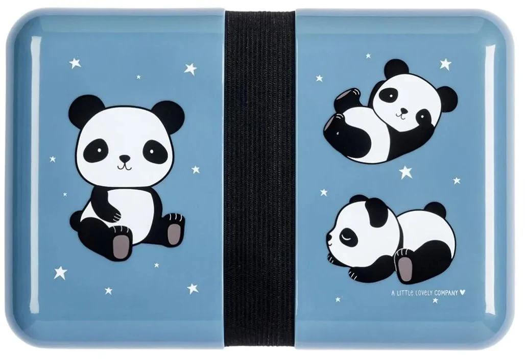 A Little Lovely Company Lunchbox - Panda 4 A Little Lovely Company Lunchbox - Panda - Afbeelding 2