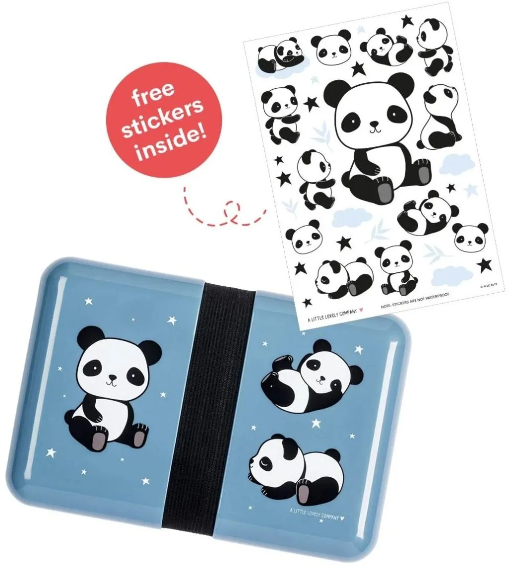 A Little Lovely Company Lunchbox - Panda 6 A Little Lovely Company Lunchbox - Panda - Afbeelding 4