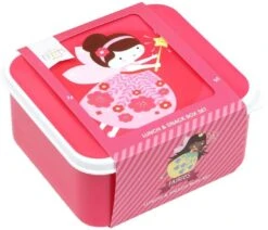 A Little Lovely Company Lunchset - Fee -Speciaalzaken Voor Keukengerei sbsefa28 lr 10 lunch and snack box set fairies