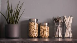 Sareva Voorraadpot - Glas / RVS Deksel - ø 8 Cm / 800 Ml -Speciaalzaken Voor Keukengerei sfeer 4 1 1