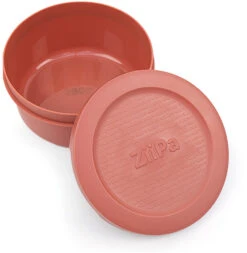 ZiiPa Pizzadeeg Doos - ø 16 Cm / 250 Gram - Terracotta - 6 Stuks -Speciaalzaken Voor Keukengerei spetina 6 pizza dough boxes terracotta 2