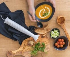 Alessi Staafmixer Plissé - 2 Standen - Wit - Michele De Lucchi - MDL10 W -Speciaalzaken Voor Keukengerei staafmixer 1 1