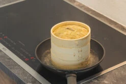 Sareva Stoommandje - Bamboe - 2-laags - ø 15 Cm -Speciaalzaken Voor Keukengerei stoommand gebruik 2