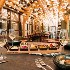 Bowls & Dishes Serveerplank / Tapasplank Streetfood 5-vaks Zwart - Large -Speciaalzaken Voor Keukengerei vbb1849.zw 6