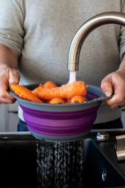 Colourworks Vergiet Paars - ø 24 Cm -Speciaalzaken Voor Keukengerei y3muixqct4eif6jwahrn 61598